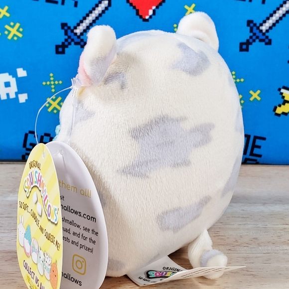 Squishmallow Rosie the Spotted Pig 4.5" UltraSoft Easter Holiday Plush NWT - Picture 5 of 12